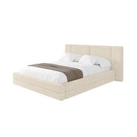 POLSTERBETT mit Bettkasten und Lattenrost, Bett mit Matratze H3/H4 - TEVO 180x200 Beige - Beige, Holzwerkstoff/Textil (180/200cm) - ALTDECOR
