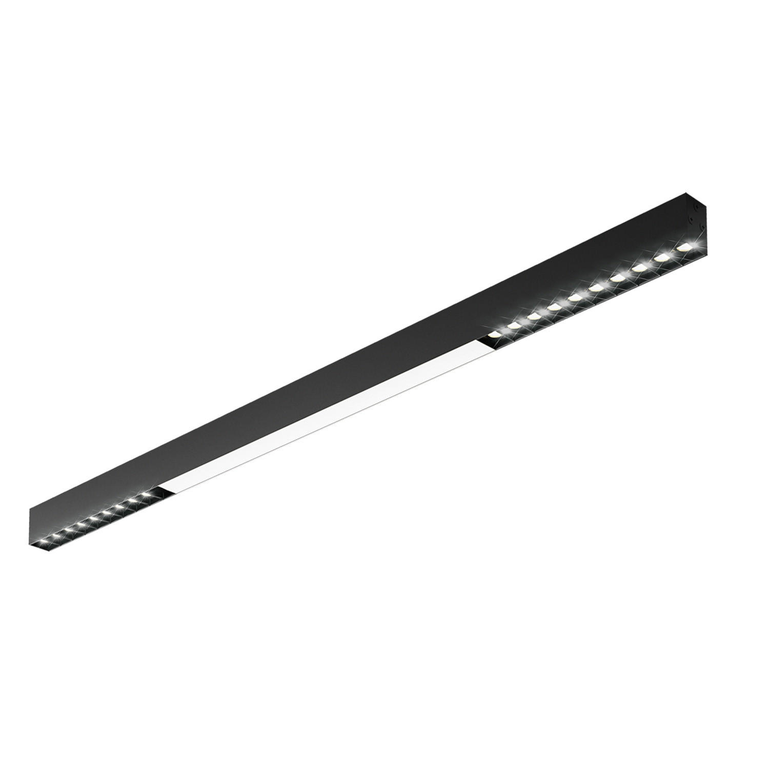 LED-DECKENLEUCHTE Ritter 107/4/6 cm - Schwarz, Metall (107/4/6cm) - Nettlife