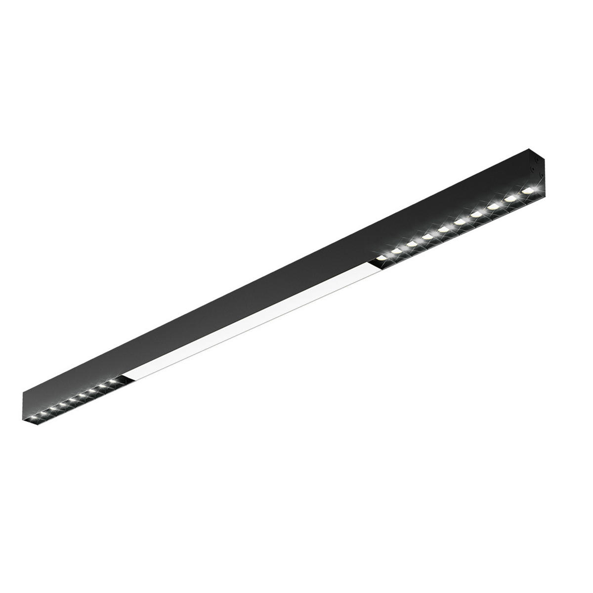 LED-DECKENLEUCHTE Ritter 107/4/6 cm - Schwarz, Metall (107/4/6cm) - Nettlife