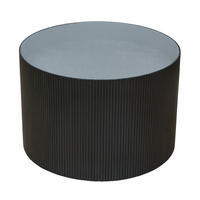 BEISTELLTISCH CARLA Schwarz/Schwarz - Schwarz, Holzwerkstoff (59/59/39cm) - SVITA