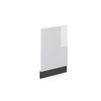 FRONTBLENDE R-Line Weiß Hochglanz 45 cm ohne AP - Weiß Hochglanz/Anthrazit, Holzwerkstoff (45/57.2/1.6cm) - Vicco