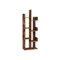 STANDREGAL BÜCHERREGAL - Braun, Holzwerkstoff (25/140/50cm) - Hansiro