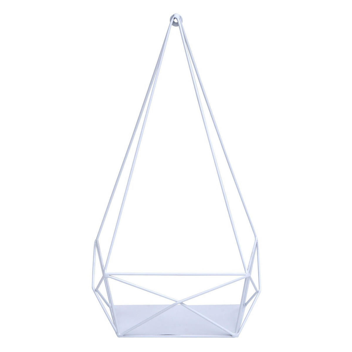 WANDREGAL Weiß - Weiß, Metall (23/44/11cm) - MCW