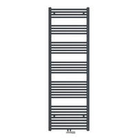 HEIZKÖRPER Handtuchheizkörper wasserführend 180/60/3 cm - Anthrazit, Metall (60/180/3cm) - EMKE