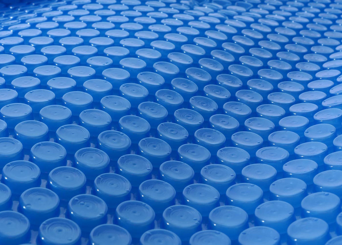 POOLABDECKUNG HxBxT 0,04x731x361cm oval 7,31x3,65m blau Stärke: 400 µm - Blau, Kunststoff (731/361cm) - PROREGAL