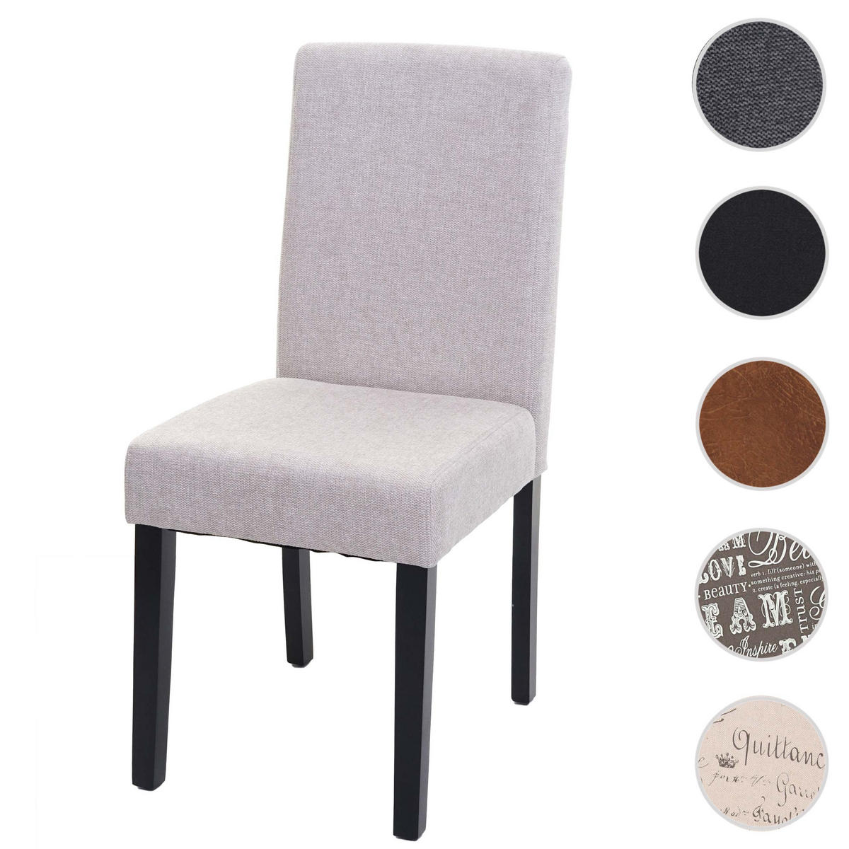 ESSZIMMERSTUHL Beige - Beige, Textil (43/90/56cm) - MCW