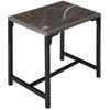 RATTAN BARTISCH Kutina,96 x 65 x 100 cm,grau - Grau, Kunststoff (96/65/100cm) - tectake