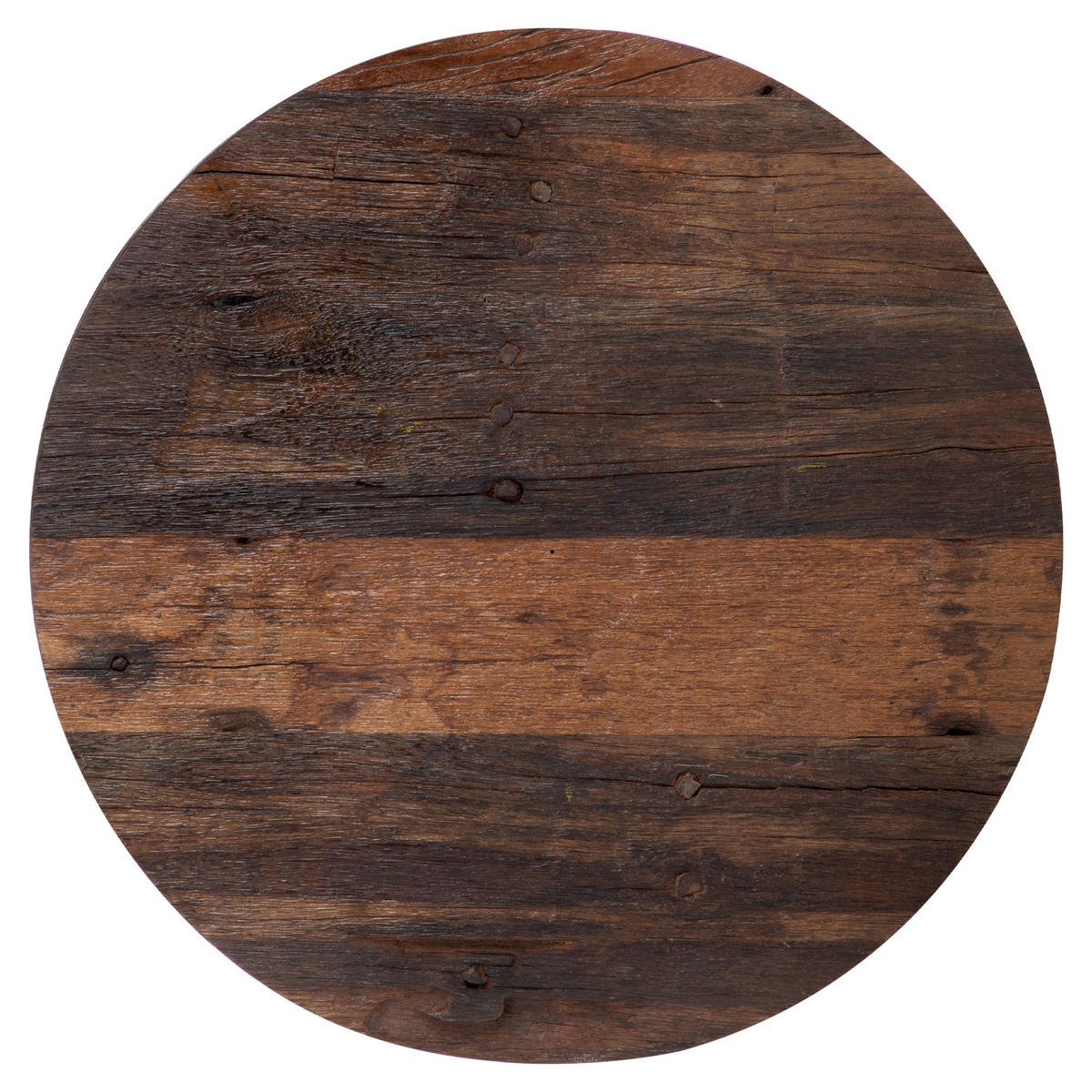 COUCHTISCH rund Natur Ø 70/35 - 56/29 cm - Naturfarben, Holz (70/35/70cm) - WOMO-DESIGN