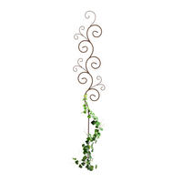 RANKGITTER - Braun, Metall (30/160/1cm) - Relaxdays