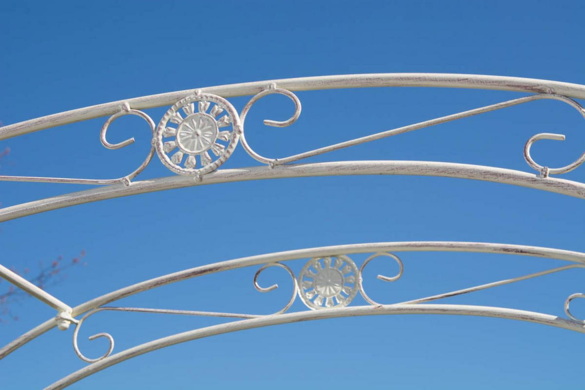 ROSENBOGEN Metall Antik-Creme - Creme, Metall (120/220/40cm) - CLP