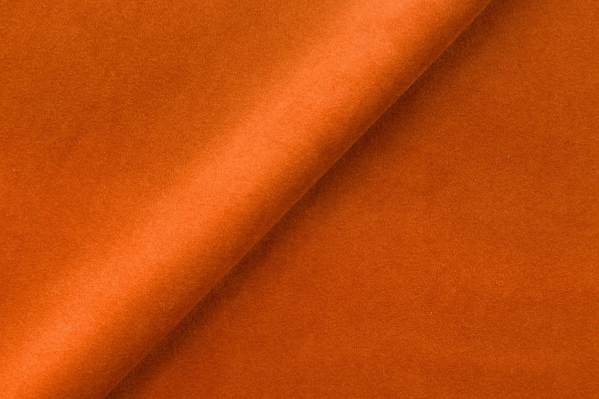 ECKSOFA L-Form Siena Stoff Salvador Kupfer Links - Orange, Holz (165/266cm) - Kaiser Möbel