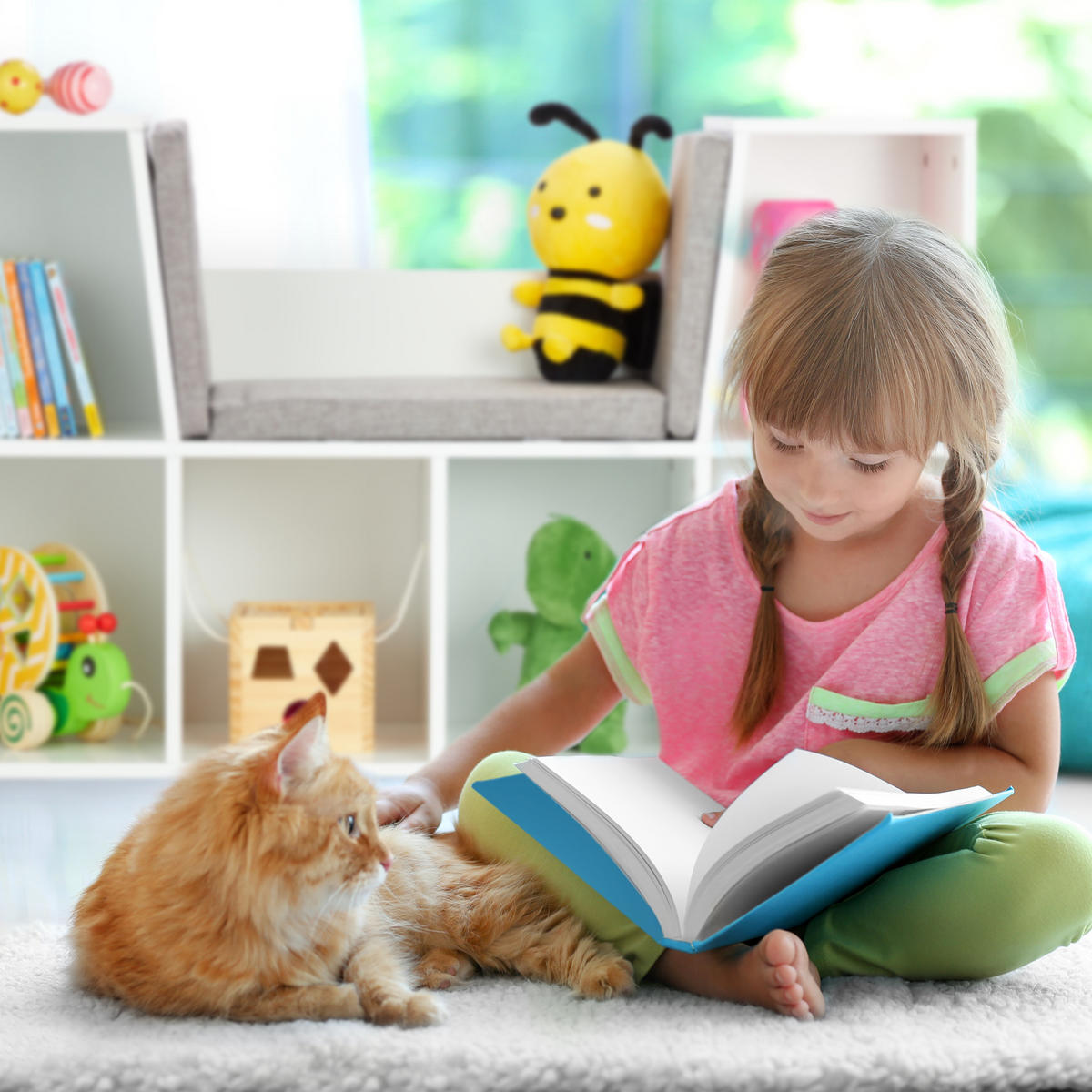 BÜCHERREGAL - Weiß, Holzwerkstoff/Textil (103/63/30cm) - Relaxdays