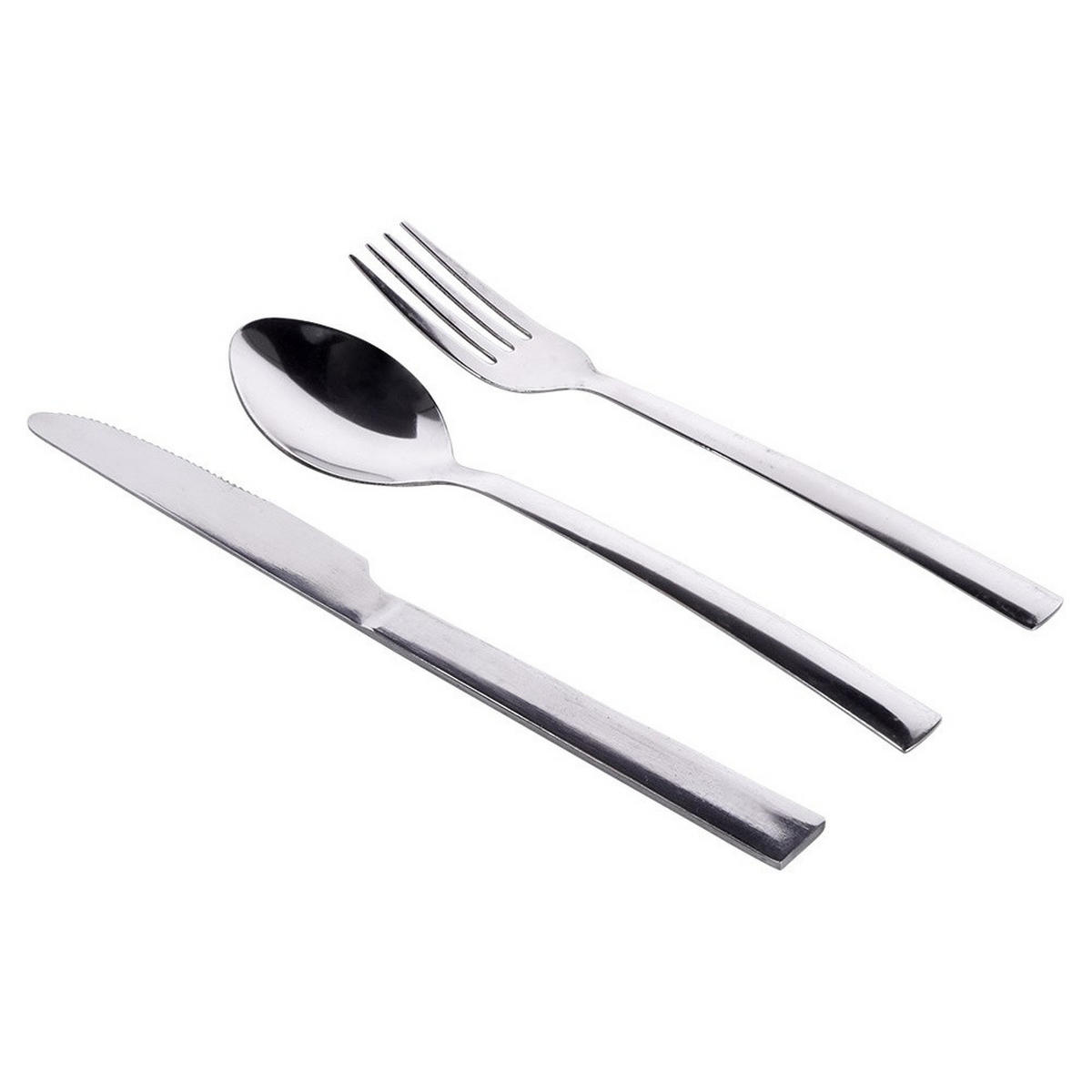 STAHLBESTECKSET 3-teilig. - Silberfarben, Metall - Excellent Houseware