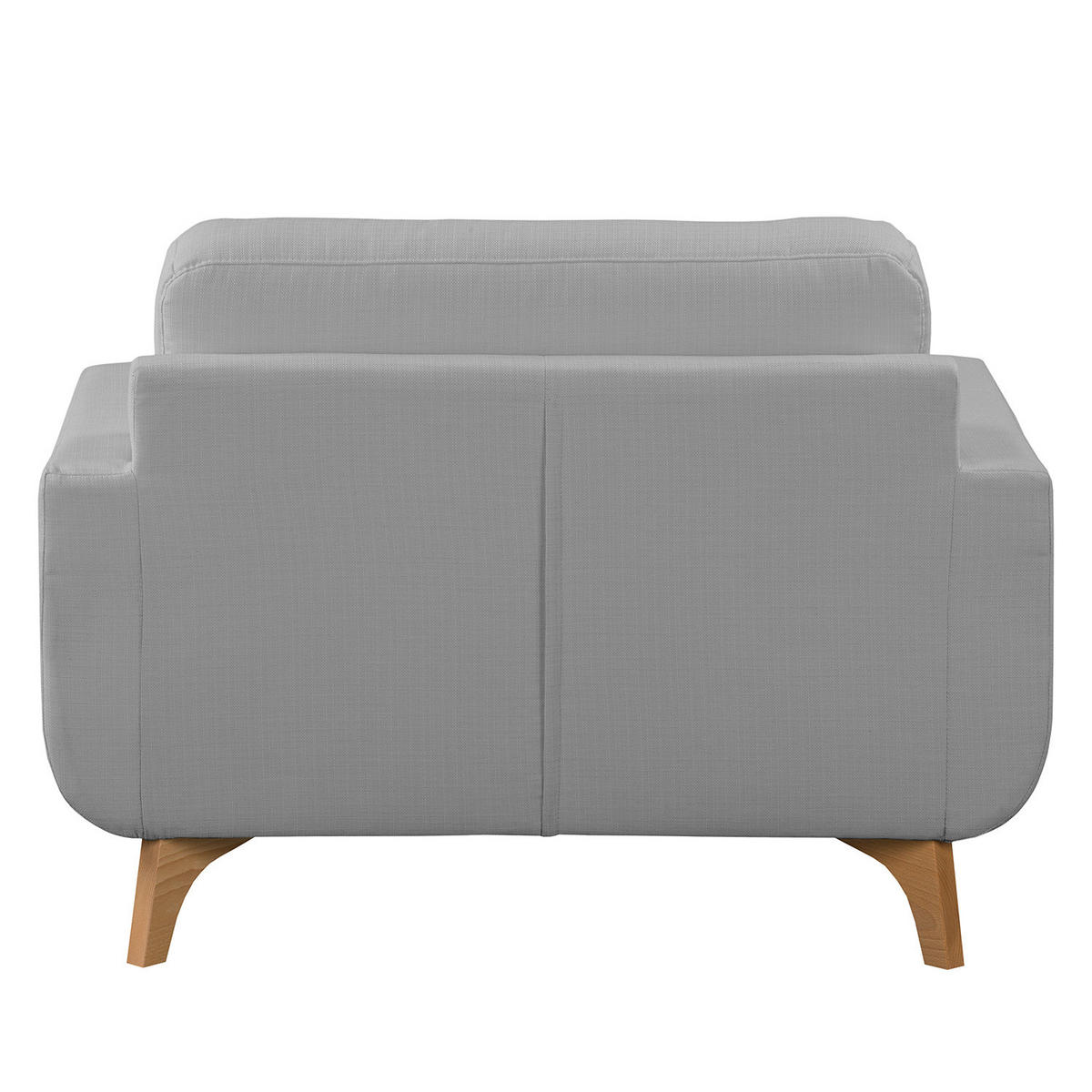 SESSEL - Strukturstoff - Grau, Textil (118/88/90cm) - home24