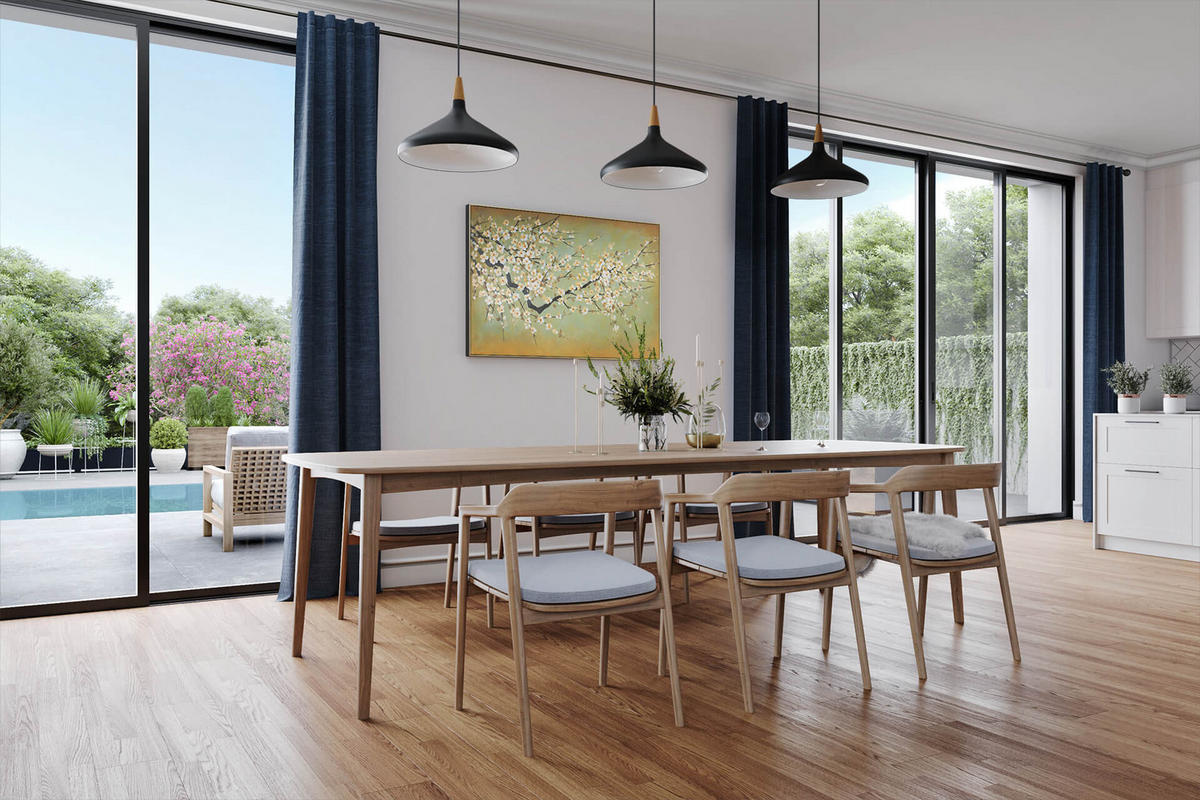 ÖLGEMÄLDE 120/80 cm - Gelb/Weiß, Holz/Textil (120/80cm) - KUNSTLOFT