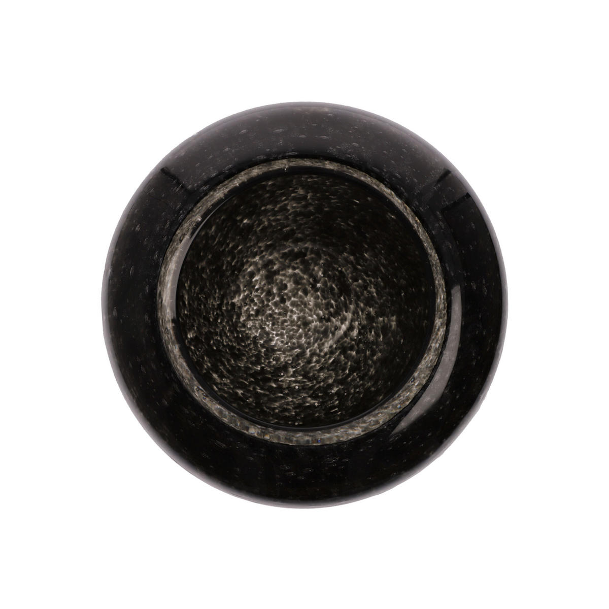 VASE Slate Black, Glas, Schwarz, 16 cm - Schwarz, Glas (16cm) - Goebel
