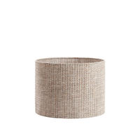 LAMPENSCHIRM Okavi Braun 40/40/30 cm - Braun, Textil (40/40/30cm) - Light & Living