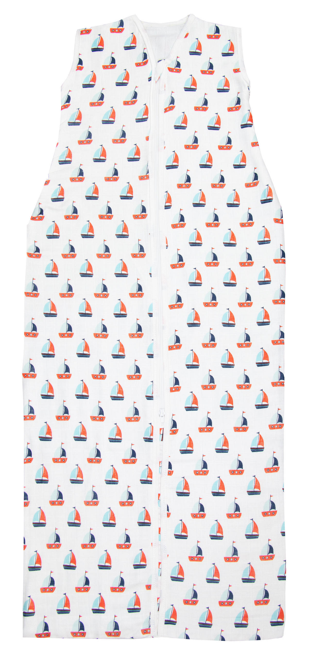 BABYSCHLAFSACK, 110 cm, 100% Baumwolle, bunt - Weiß, Textil (22/110cm) - Zollner