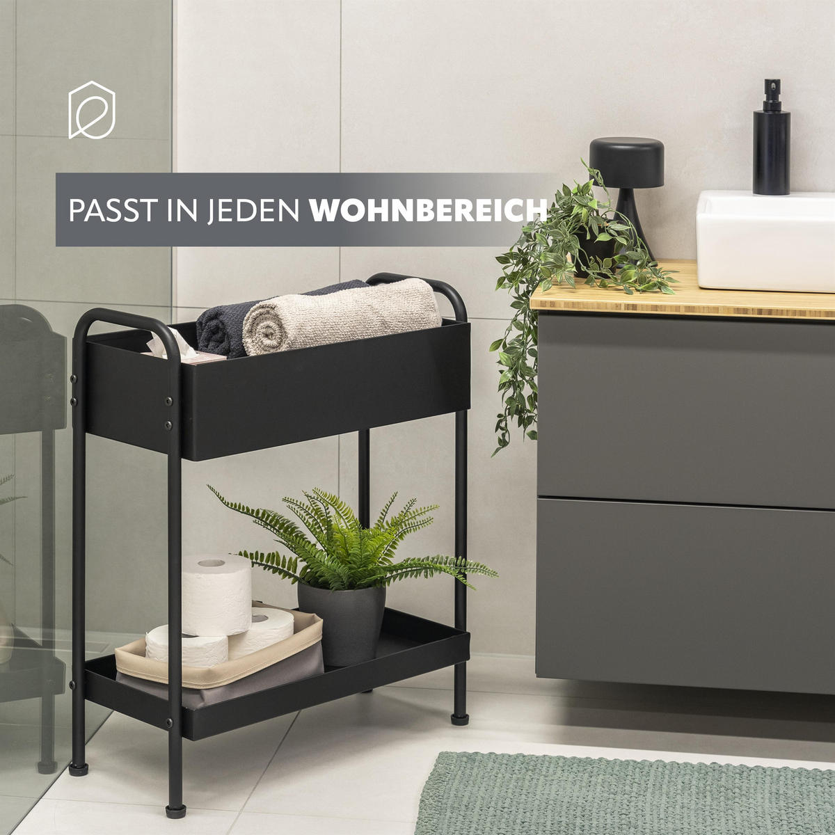 PFLANZENSTÄNDER, schwarz - Schwarz, Metall (29/60/72cm) - eluno