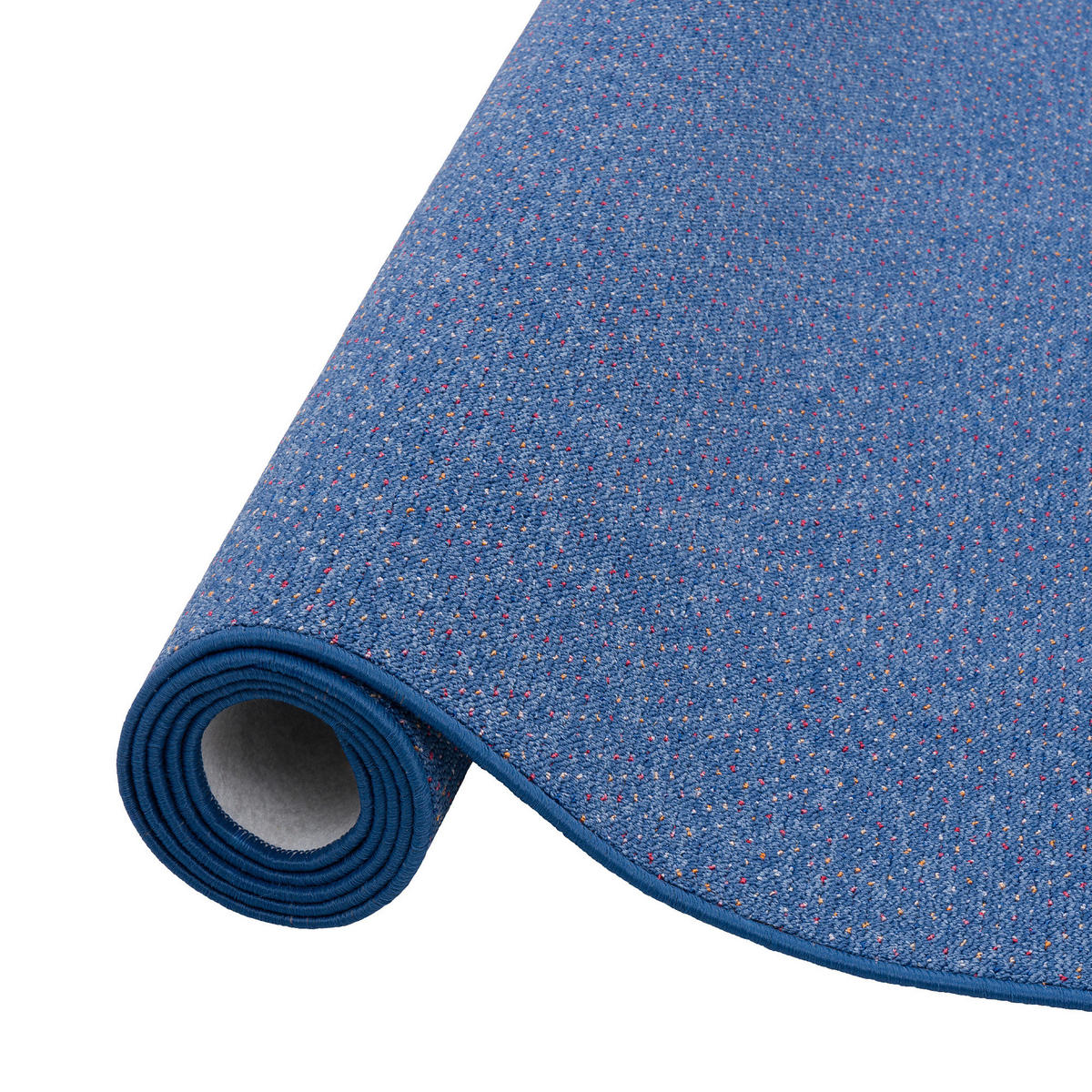 SCHLINGEN TEPPICH ALMA MELIERT - Blau, Textil (200/250cm) - Snapstyle