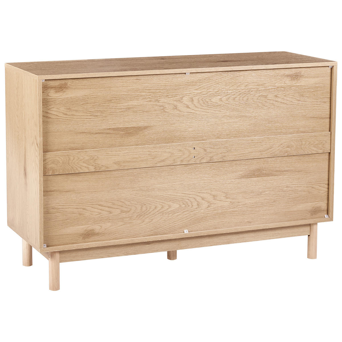 KOMODA s 6 zásuvkami Světle hnědá Costello - světle hnědá, kompozitní dřevo (120/78/40cm) - Beliani