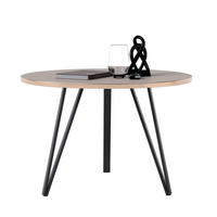 COUCHTISCH RIO mit goldener Kante – Kaschmir - Kaschmir, Holzwerkstoff (67/67/45cm) - Idohome