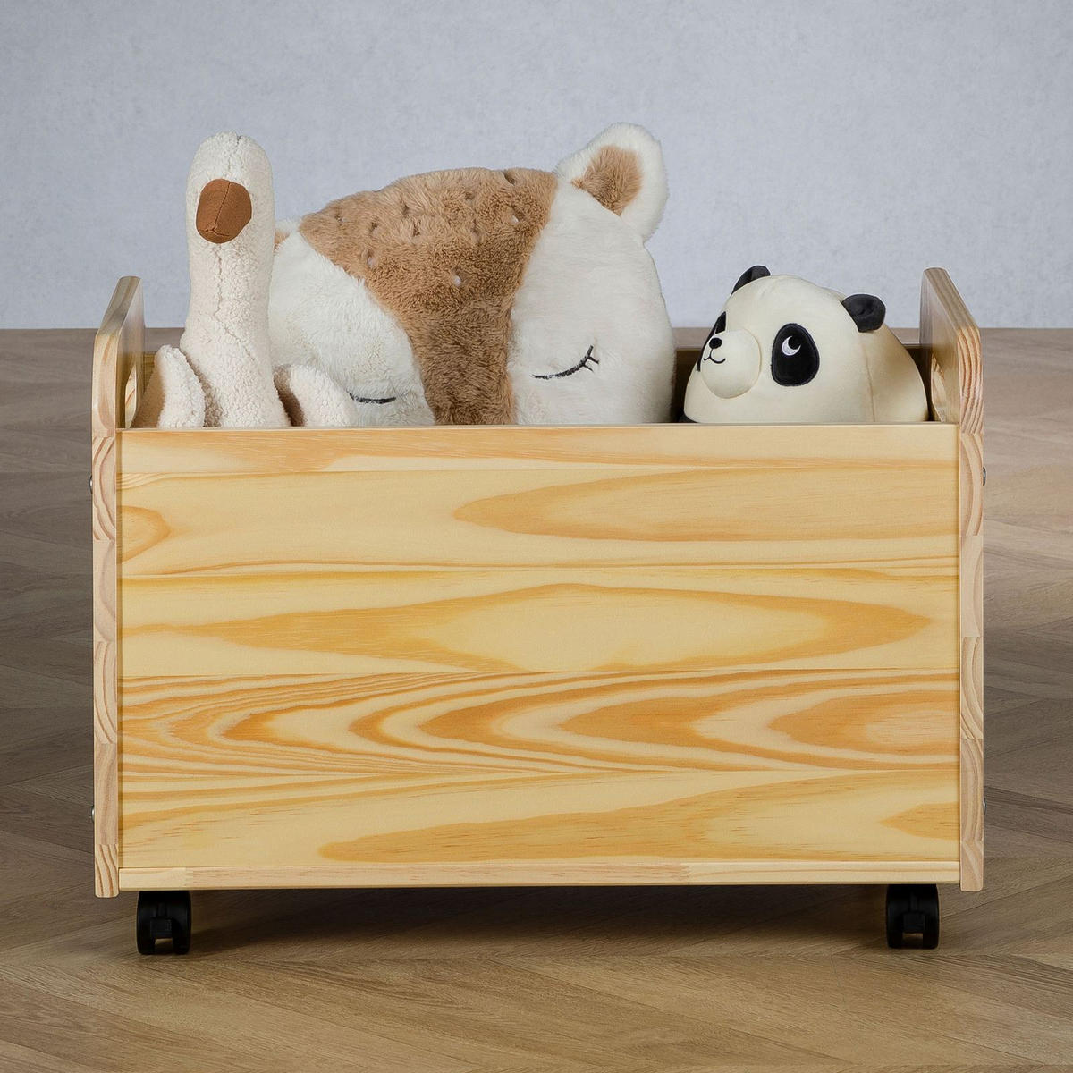 SPIELZEUGKISTE BENJAMIN - Naturfarben, Holz (60/43/40cm) - IDIMEX