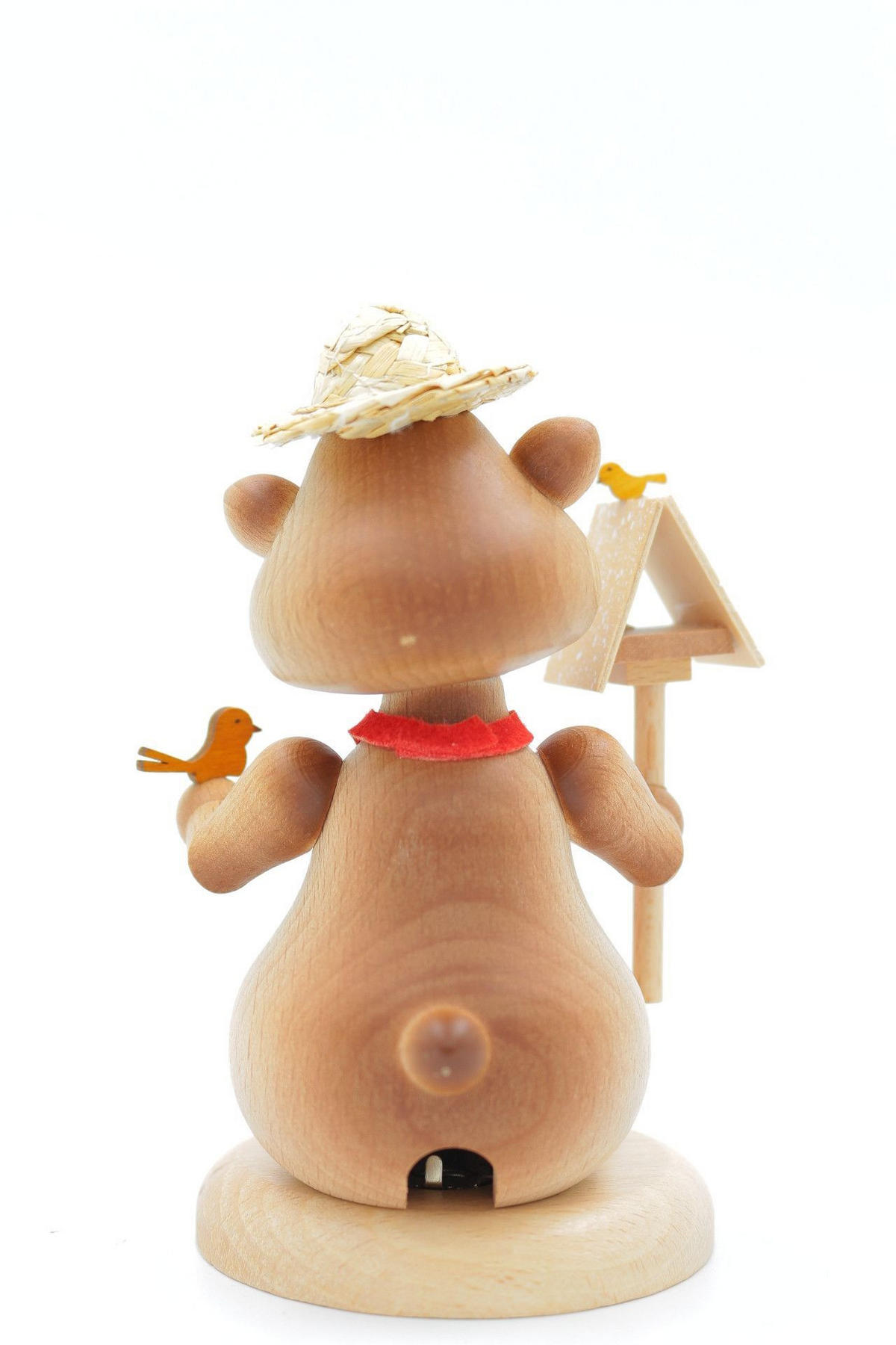 RAUCHFIGUR Hamster Vogelmädchen 13 cm - Multicolor, Holz (8/13/0.1cm)