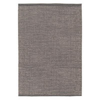 TEPPICH Tulla carbonfarben 200 x 290 x 1 cm - Schwarz, Textil (200/290cm) - Vivaraise