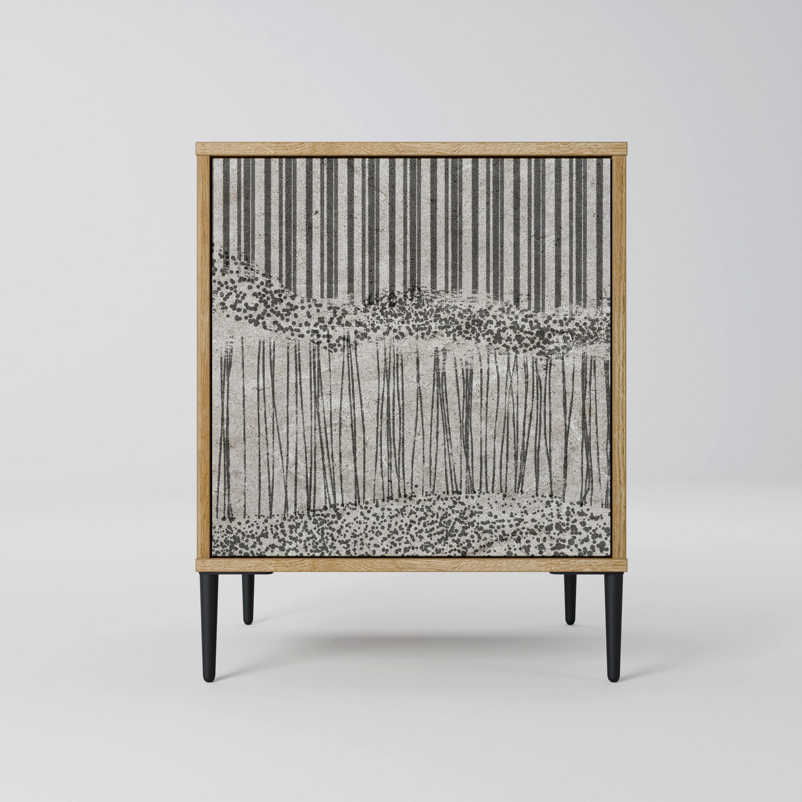 SpaceRebels Sideboard Eiche 57.5x72.5x42 cm