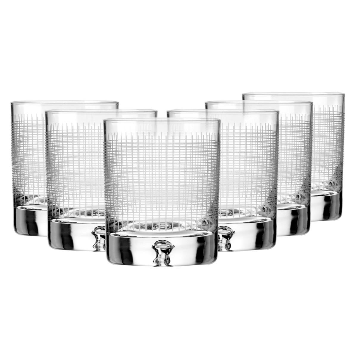 WHISKYGLÄSER SAGA MESH, 6ER-SET, 310 ML - Transparent, Glas (0.31L) - Krosno Glass