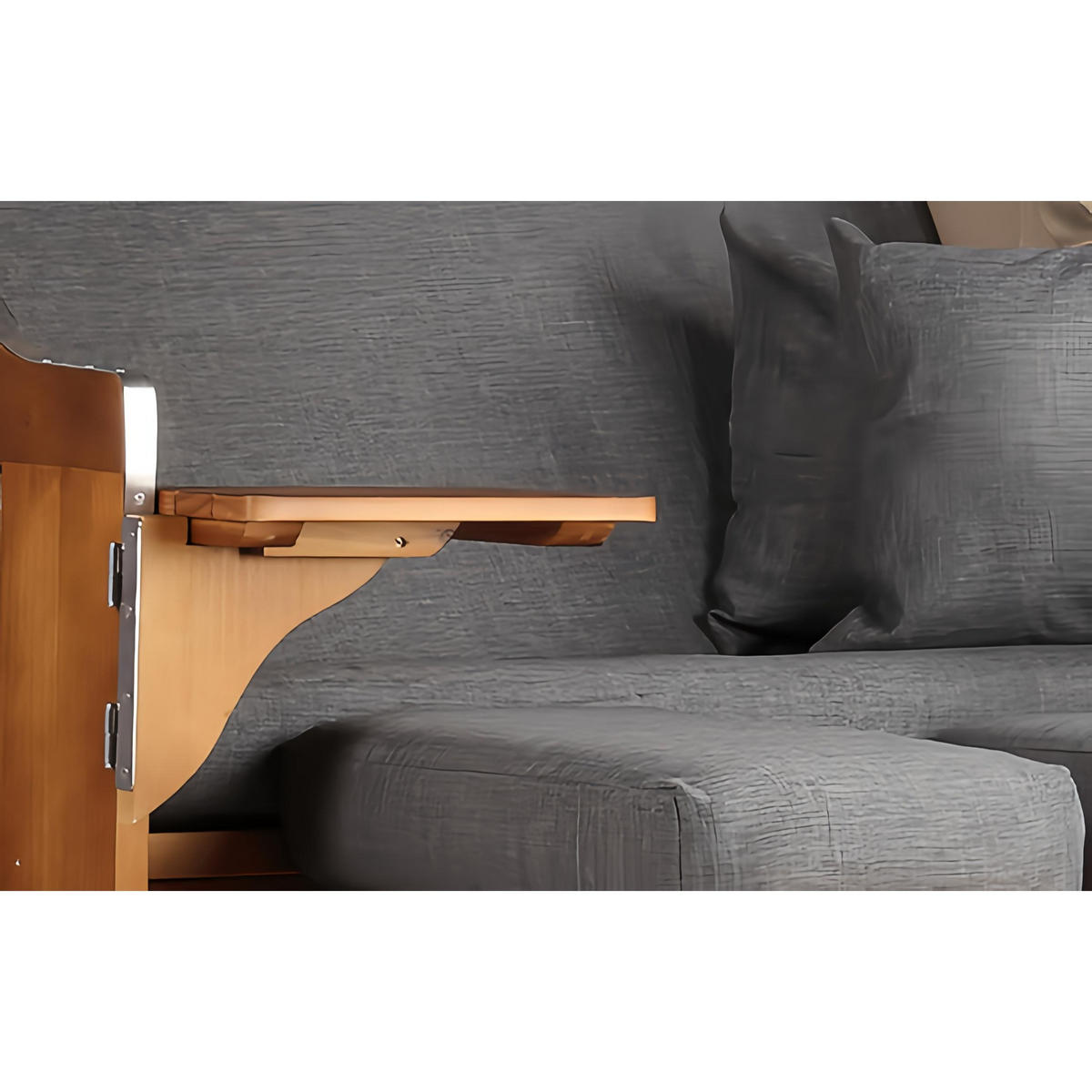 STRANDKORB Schleswig Pinie 2-Sitzer - Braun/Grau, Metall (120/160/80cm) - Mr. Deko