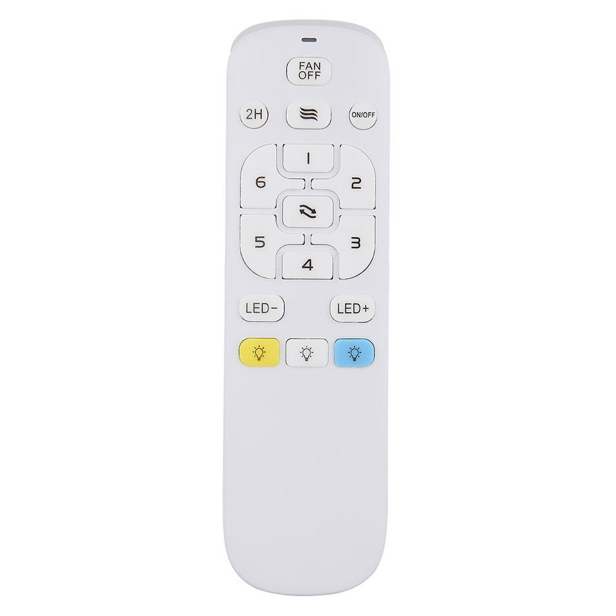 LED DECKENLEUCHTE Deckenventilator Holzoptik Braun - Braun, Metall (50/50/13.5cm) - Globo Lighting