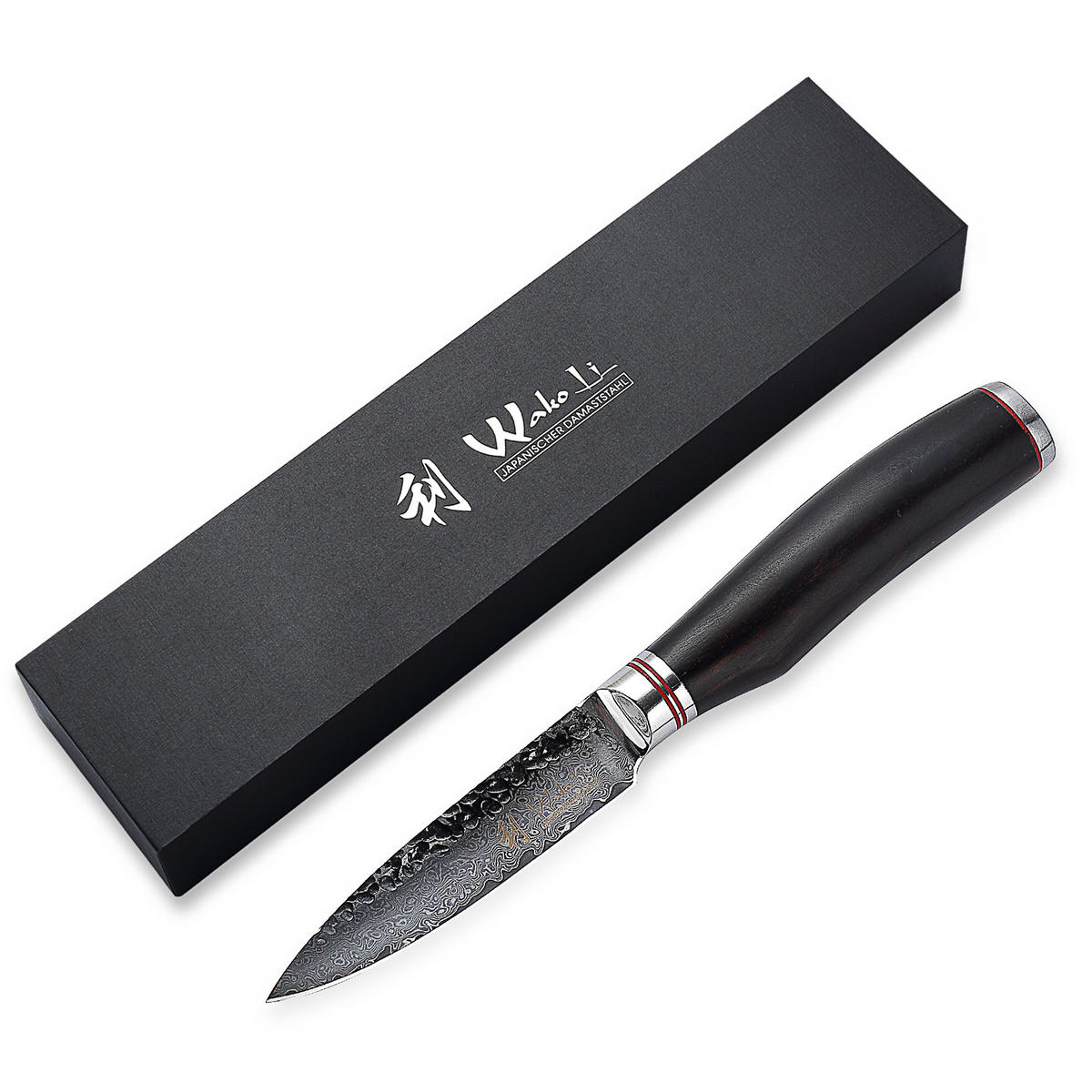 OFFICEMESSER 9 cm - Schwarz, Holz/Metall (20cm) - Wakoli