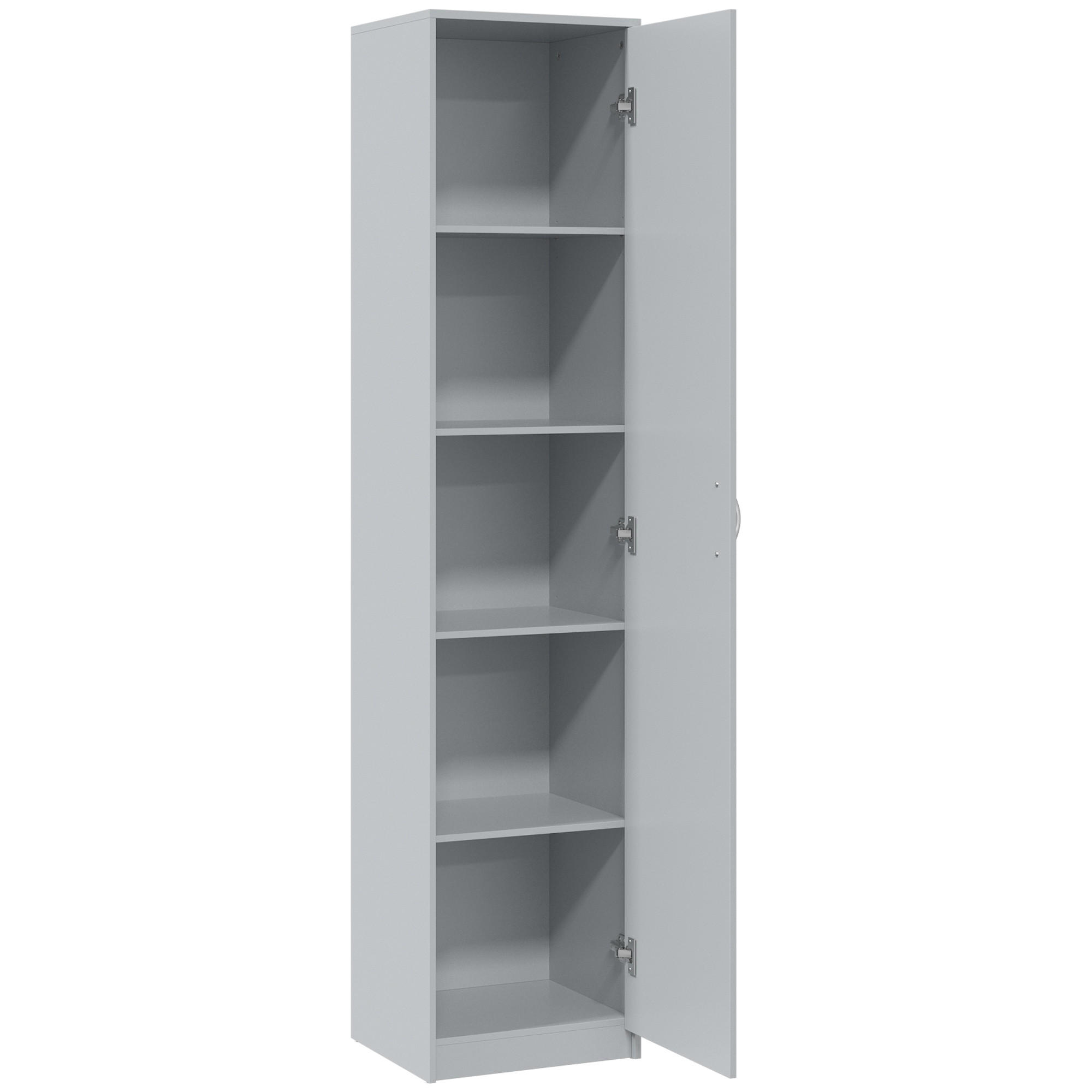 Homcom Küchenschrank Grau 35x180x40 cm