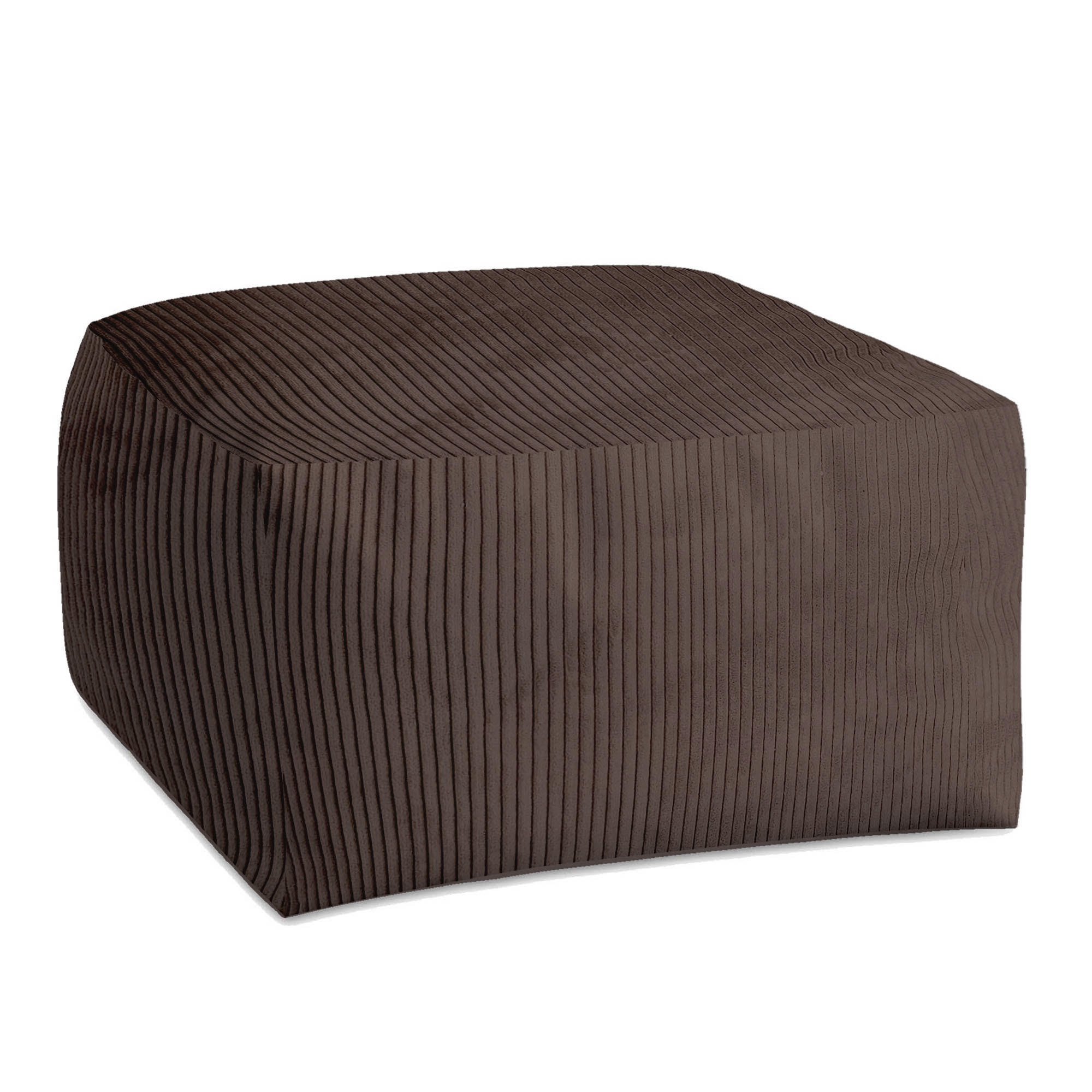 SITZSACK COMFORT Roasted Cocoa - Graubraun, Textil (70/40/70cm) - Dreamroots