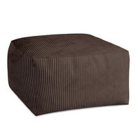 SITZSACK COMFORT Roasted Cocoa - Graubraun, Textil (70/40/70cm) - Dreamroots