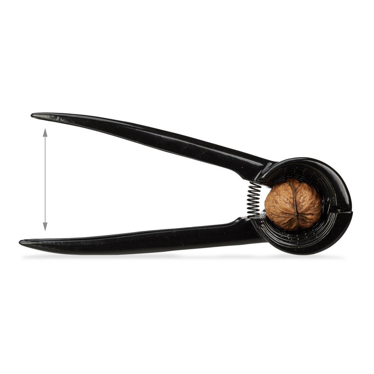 3XNUSSKNACKER - Schwarz, Metall - Relaxdays