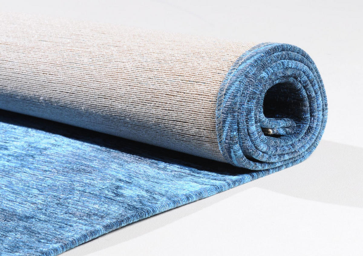WEBTEPPICH Heritage 155x230 cm - Türkis, Textil (155/230cm) - THEKO