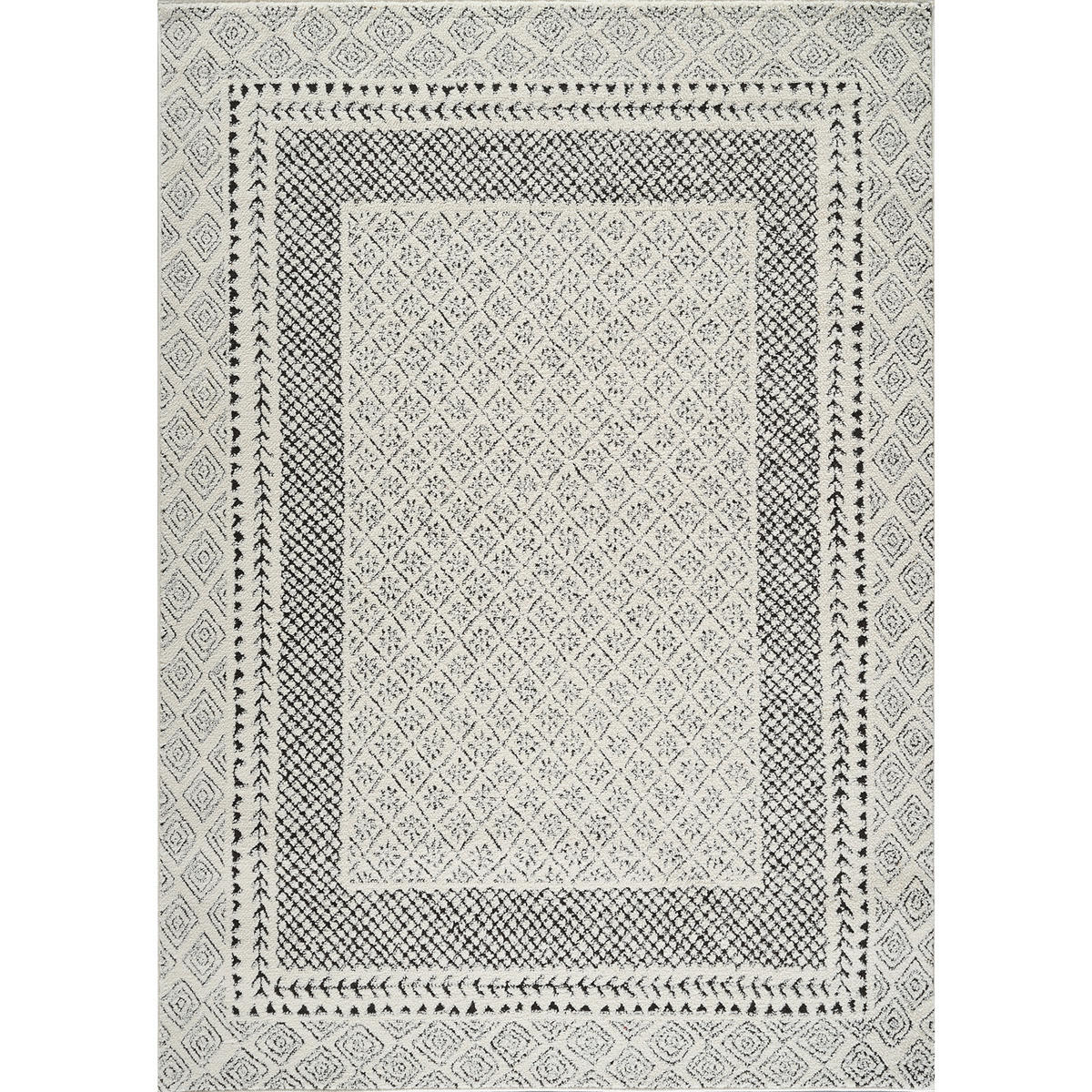 KURZFLORTEPPICH 160/213 cm Weiß - Weiß, Naturmaterialien/Textil (160/213cm) - LIVABLISS