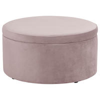 KINDERHOCKER Katyushka Samtvelours rosé - Rosa, Kunststoff (60/32/60cm) - 58aufmkessel