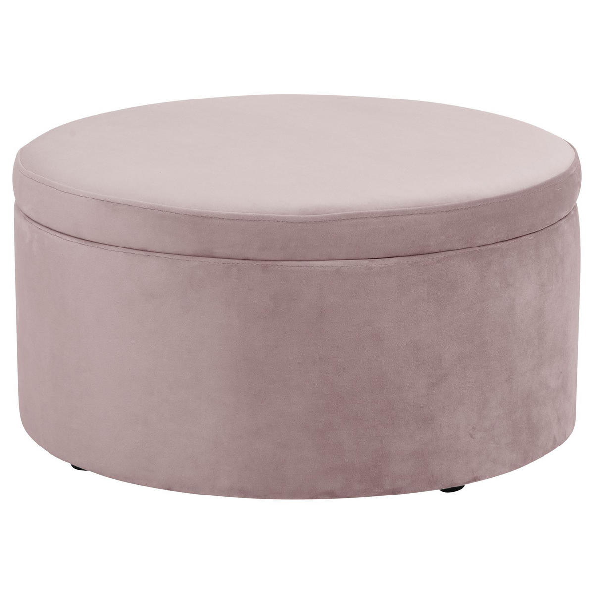 KINDERHOCKER Katyushka Samtvelours rosé - Rosa, Kunststoff (60/32/60cm) - 58aufmkessel