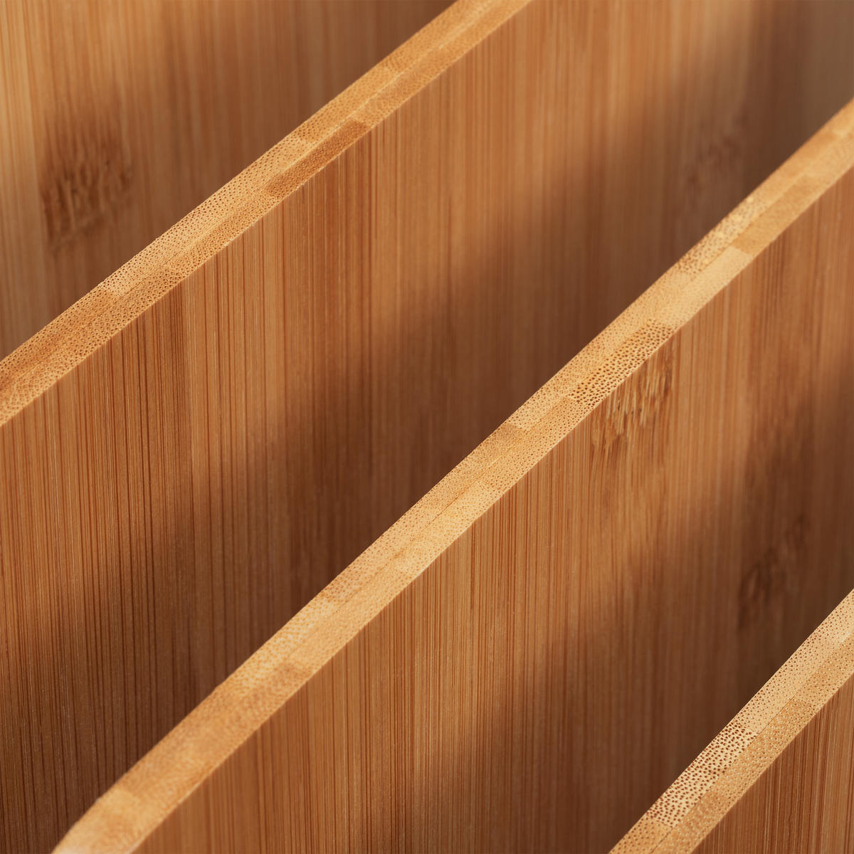 DOKUMENTENHALTER - Hellbraun, Holz (24.5/23/25cm) - Relaxdays