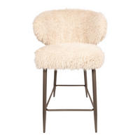 BARHOCKER Ares Beige 66/61/103cm - Beige, Textil (61/103/66cm) - PTMD Collection