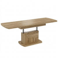 COUCHTISCH rechteckig Sonoma Eiche ausziehbar höhenverstellbar - Sonoma Eiche, Holzwerkstoff (70/120/58cm) - designimpex