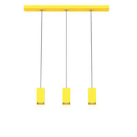 HÄNGELEUCHTE - Gelb, Metall (6/50/6cm) - Lumicom