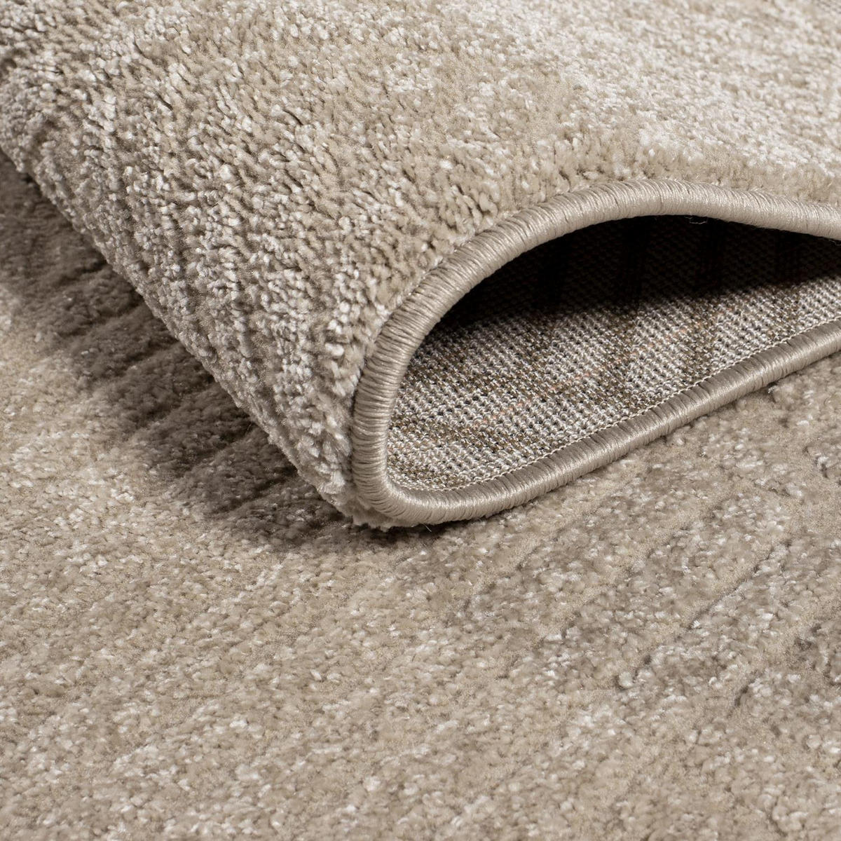 KURZFLOR-TEPPICH Fancy 904 Beige 80x150 cm - Beige, Textil (80/150cm) - carpet city
