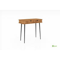 SCHMINKTISCH LINA Wildeiche - Wildeiche, Holz (46/90/84cm) - byoak