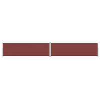 SEITENMARKISE Ausziehbar Braun 180x1200 cm - Braun, Textil (1200/180/1200cm) - furnicato