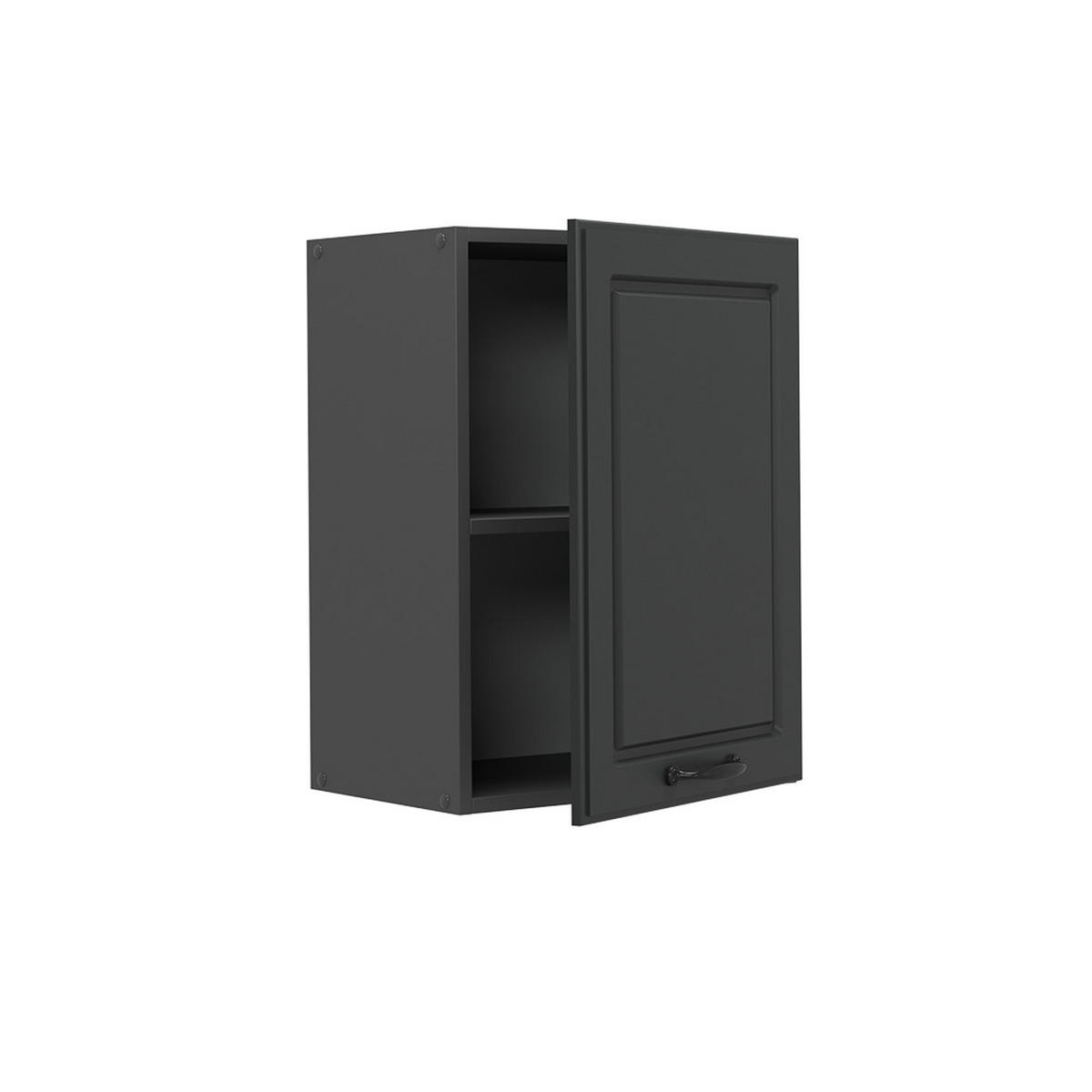 HÄNGESCHRANK R-Line Anthrazit Landhaus 45 cm - Anthrazit, Holzwerkstoff (45/60/31cm) - Vicco